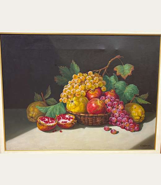 Basket with Fruit