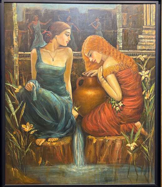 Maidens by the Pond