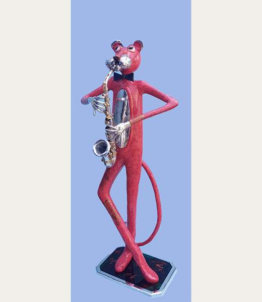 Saxy Pink Panther