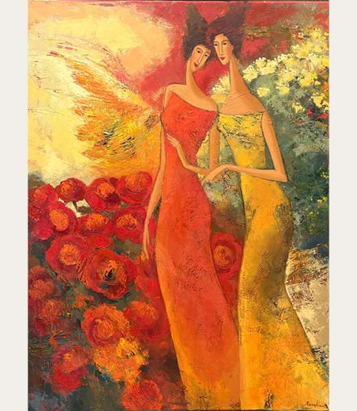 Sisters in Spring